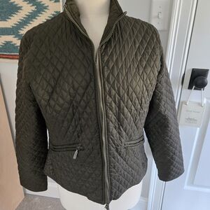 Barbour Green Quilted Women's Jacket US Size 10 UK size 14